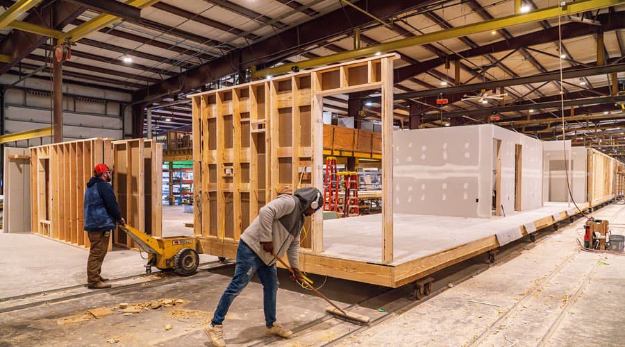 Modular home construction